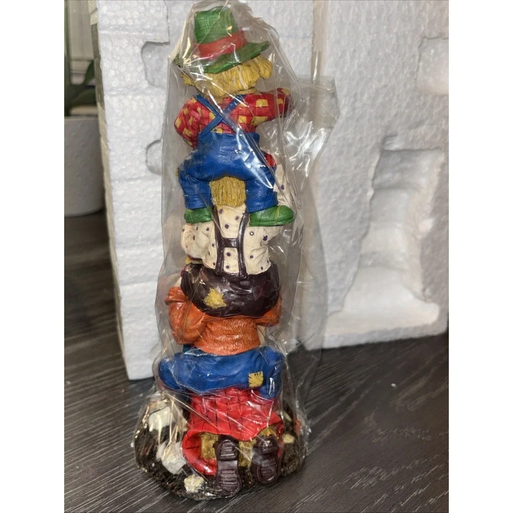 Vintage Scarecrows‎ Halloween Pile Up Figurine #19442